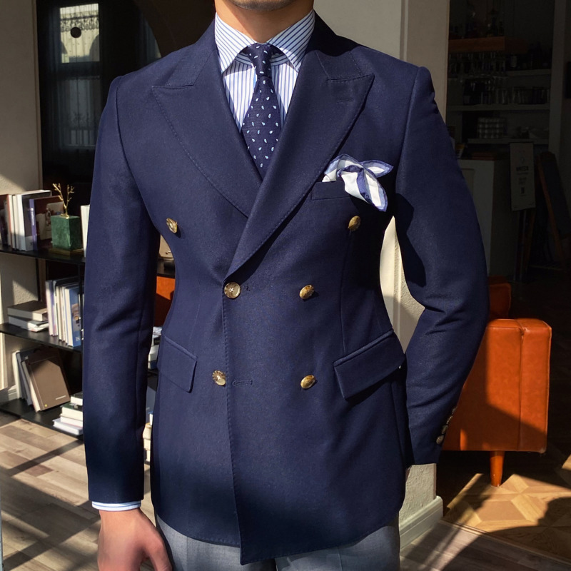 Formal Men Party Wear Jacket - Wedding Men Suits Blazer Bridegroom Business