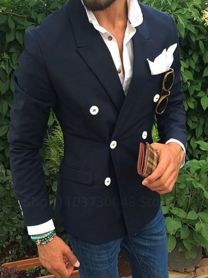 Wedding Men Suits 6XL Blazer B - Formal Men Party Wear Jacket 评论和价格
