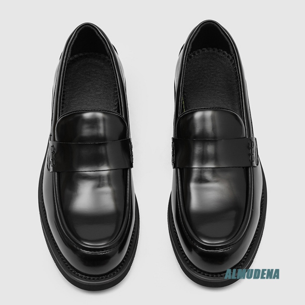 Fashion Men's Round Toe Loafer - Formal Men Daily Wear Shoes 评论和价格