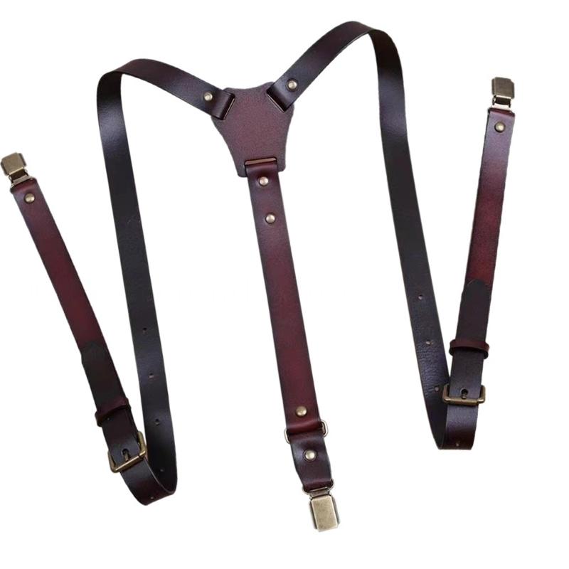 39BD Classical PU Leather Susp - Suspender Clip Formal 评论和价格