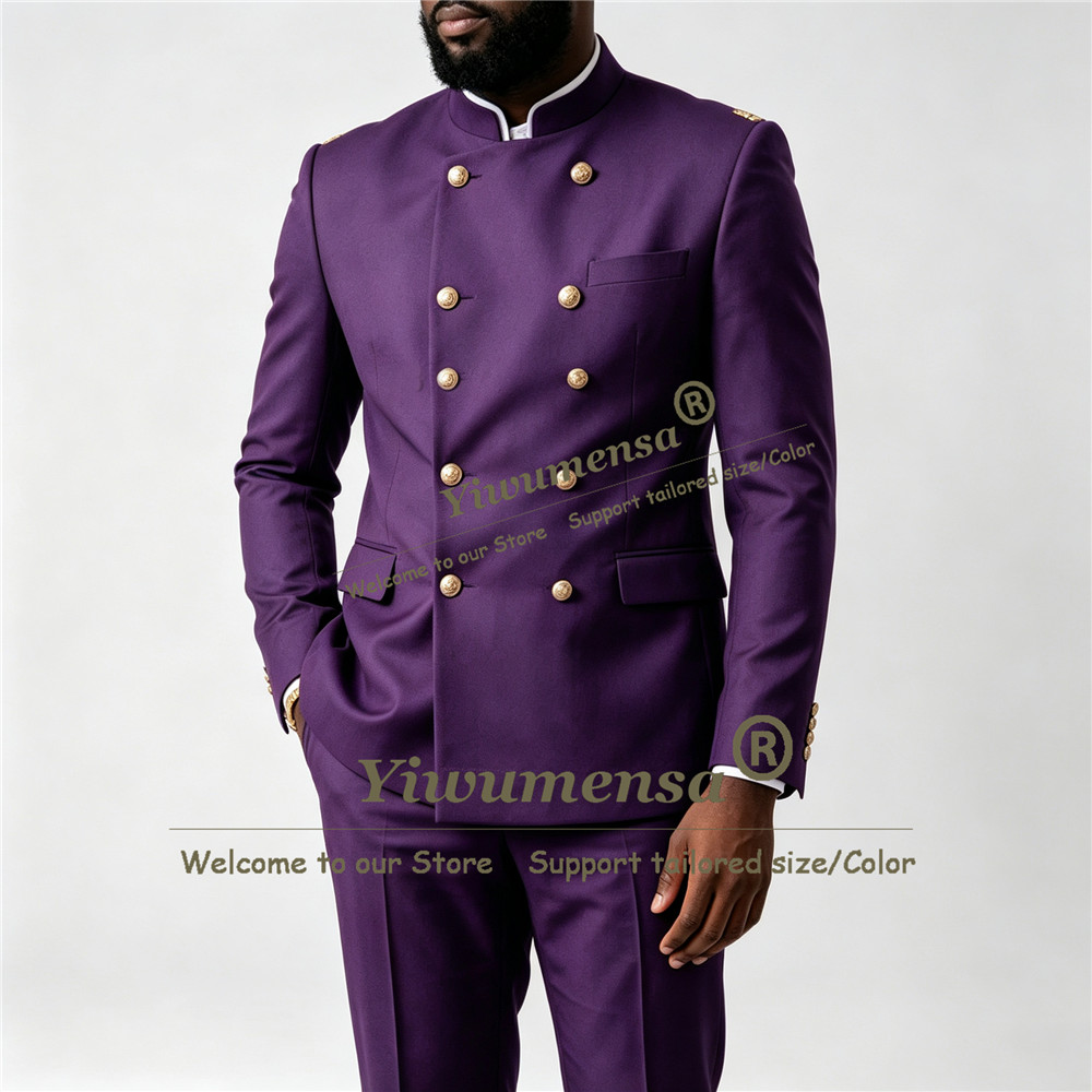 Classic African Suits Men Form - Men Formal Wear For Dinner 评论和价格