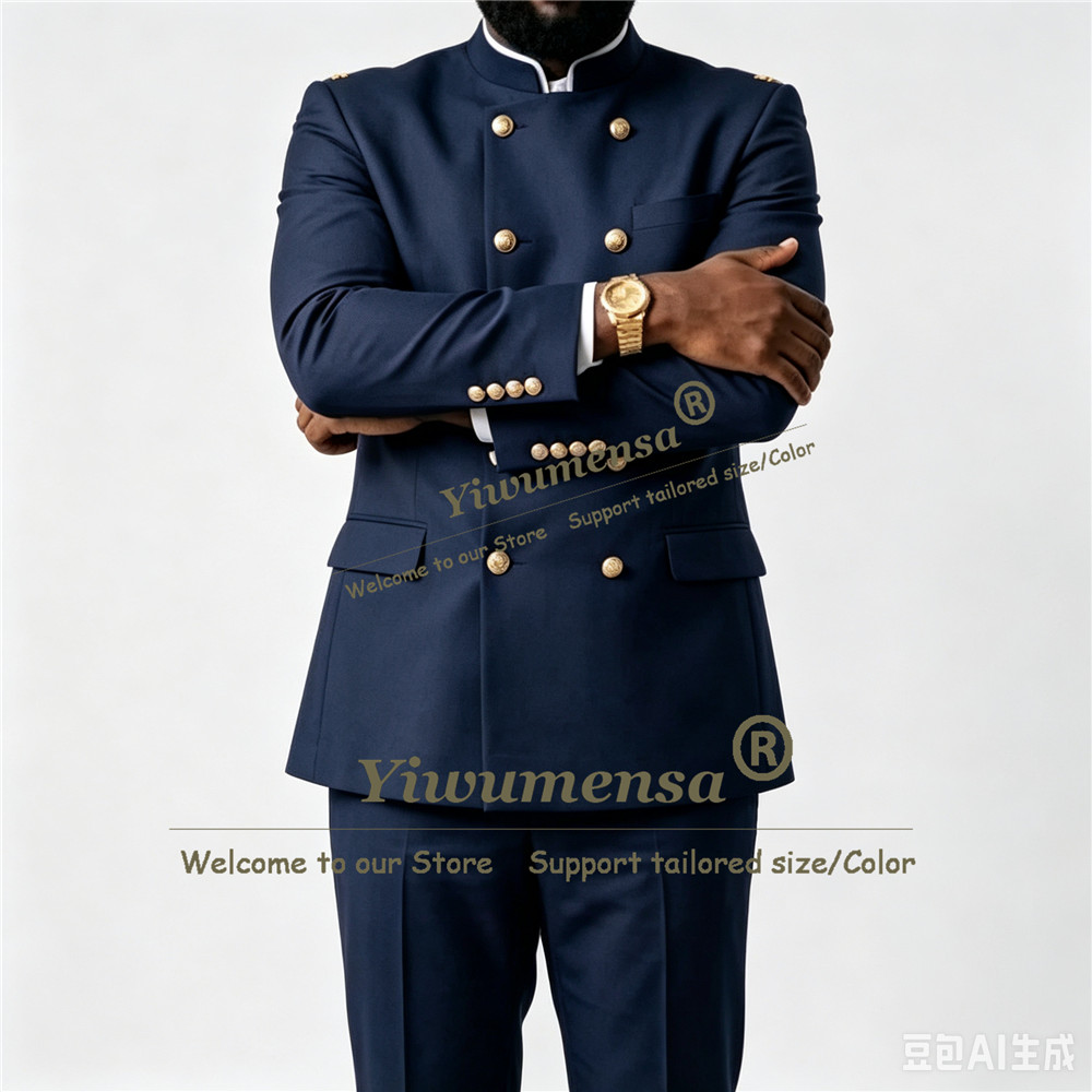 Classic African Suits Men Form - Men Formal Wear For Dinner 评论和价格