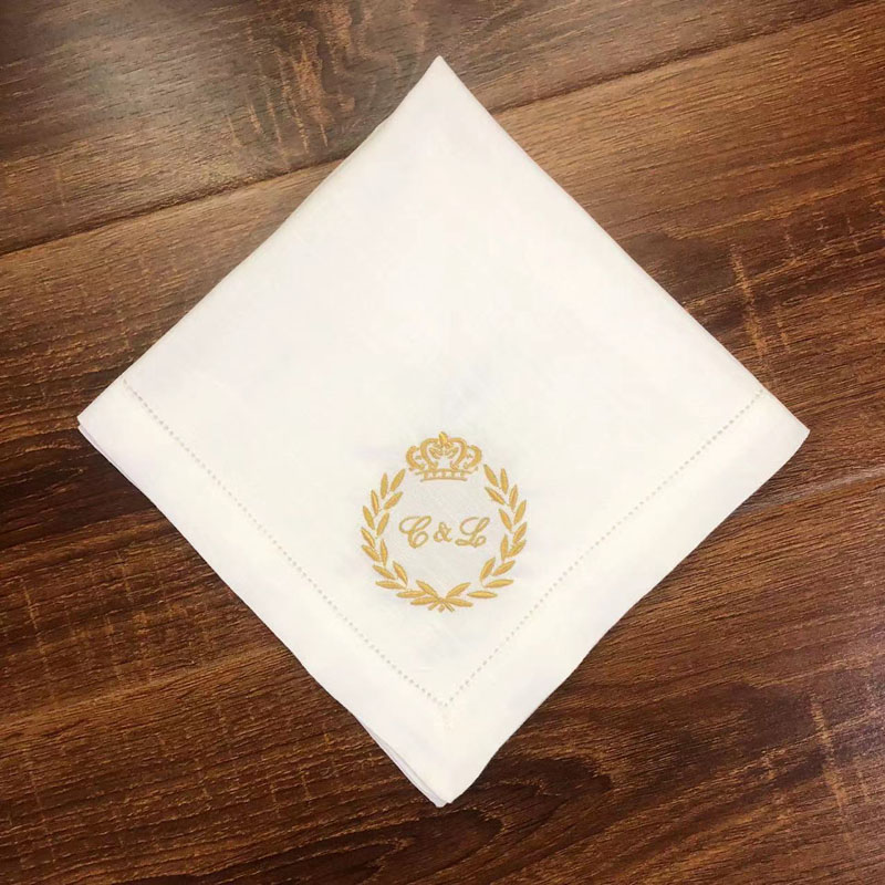 1Piece Personalized Monogram a - Monogrammed Handkerchief 评论和价格