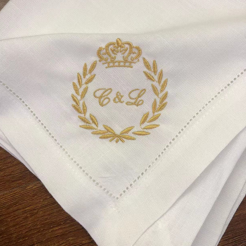 1Piece Personalized Monogram a - Monogrammed Handkerchief 评论和价格