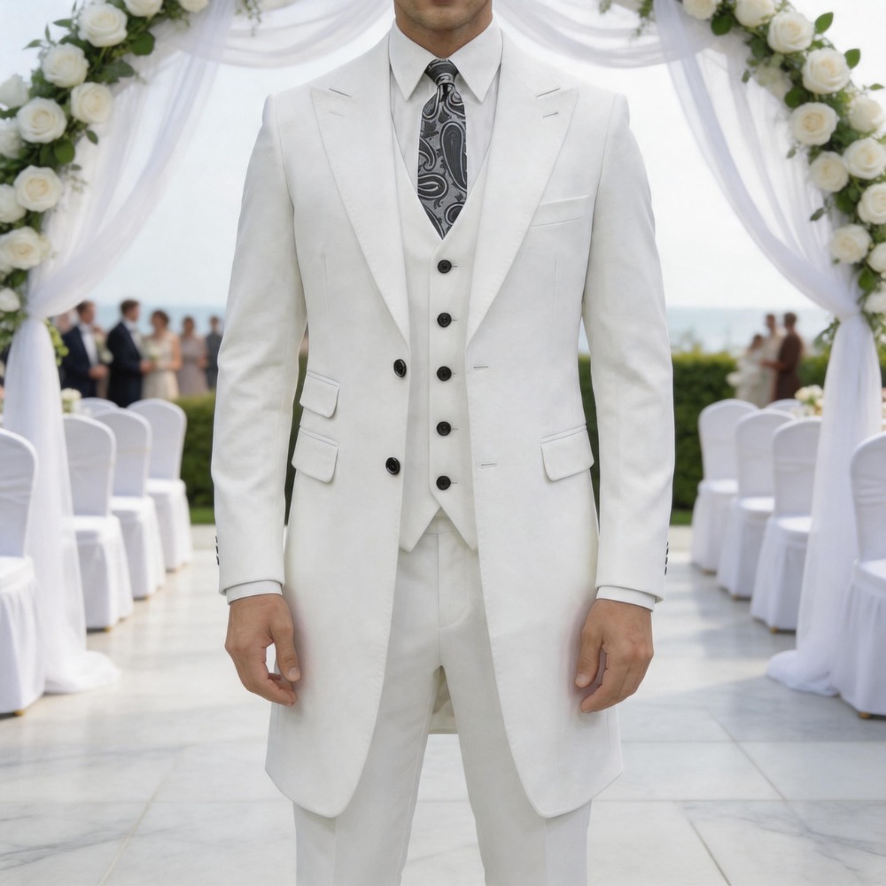 Slim Fit 3 Pieces Formal Men S - Formal Men Party Wear Jacket 评论和价格