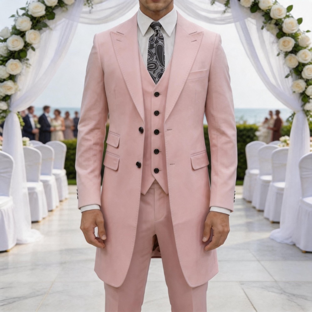 Slim Fit 3 Pieces Formal Men S - Formal Men Party Wear Jacket 评论和价格