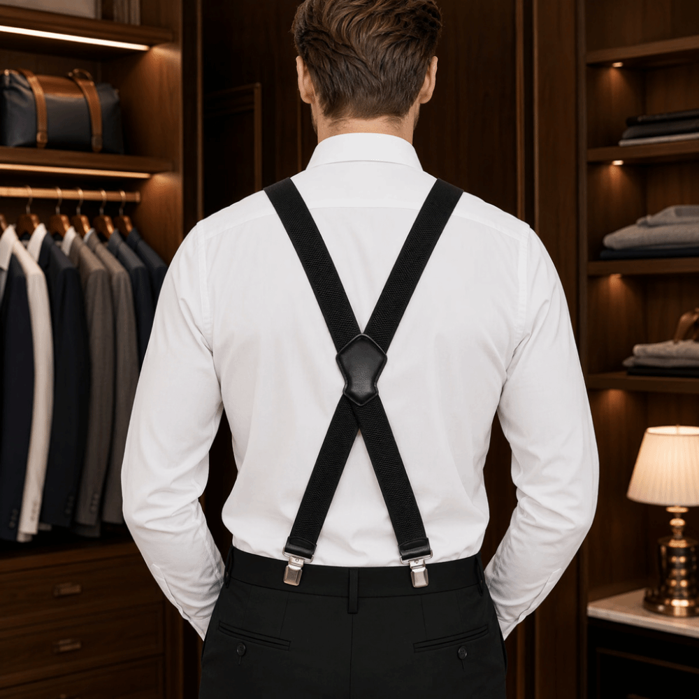 Fashion Elastic Heavy Duty Sus - Suspender Clip Formal 评论和价格