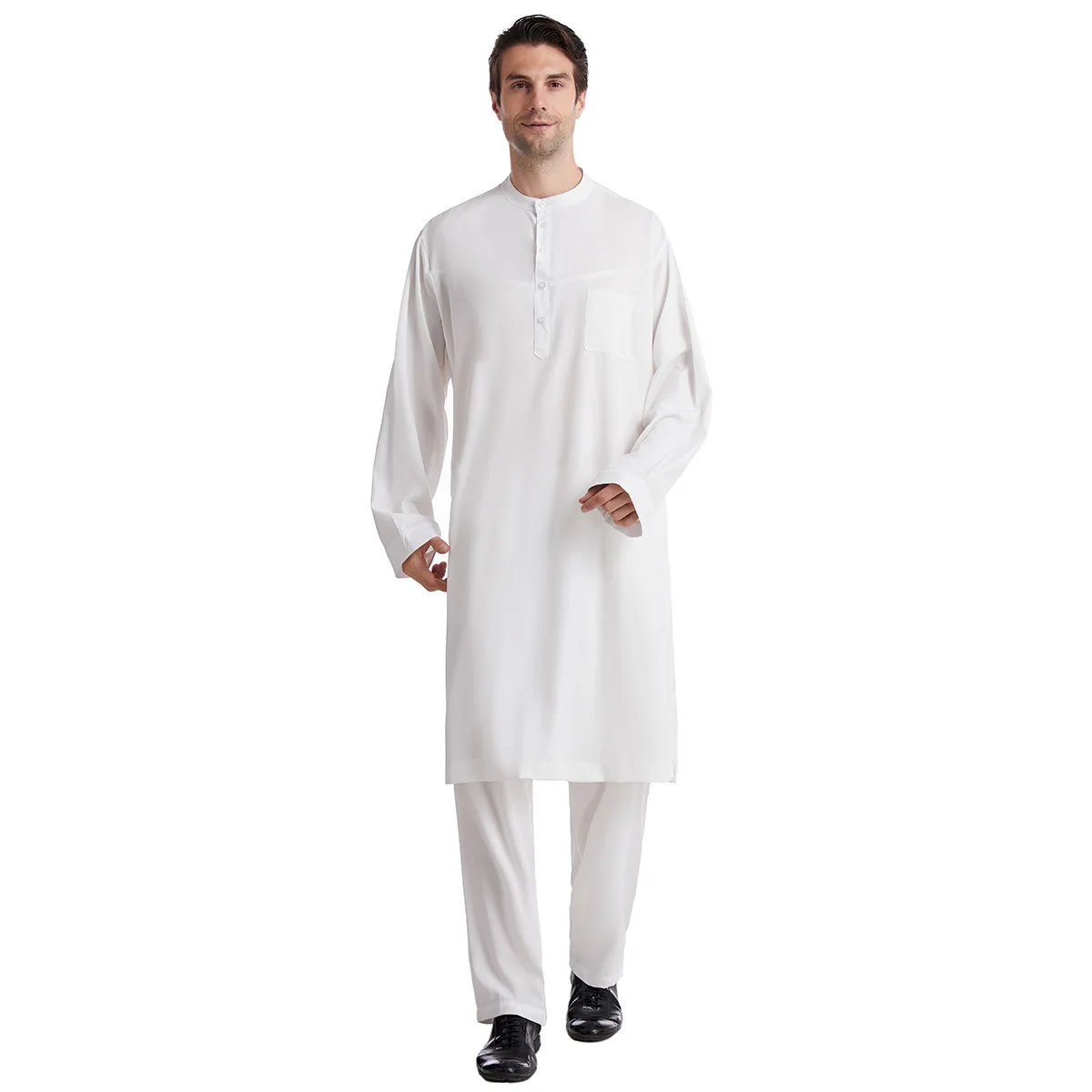 Muslim Men Jubba Thobe 2 Pice  - Men Formal Wear Dubai 评论和价格