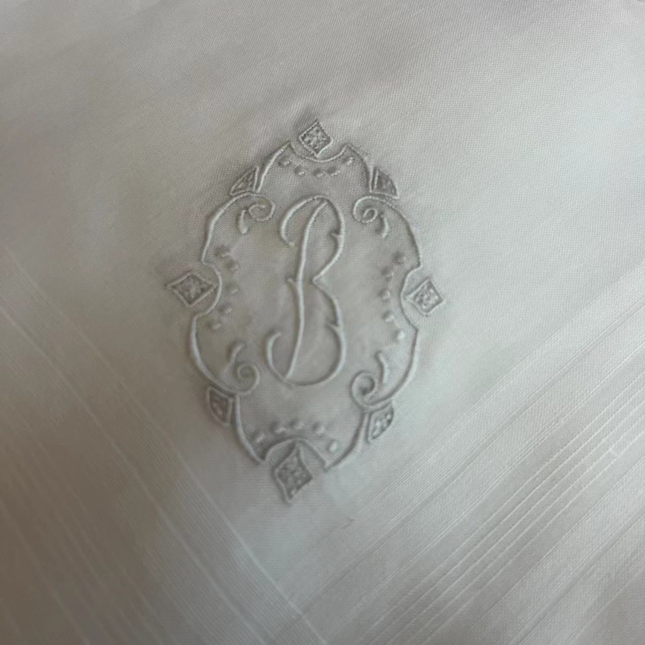 Set of 2pcs Luxurious, Elegant - Monogrammed Handkerchief 评论和价格