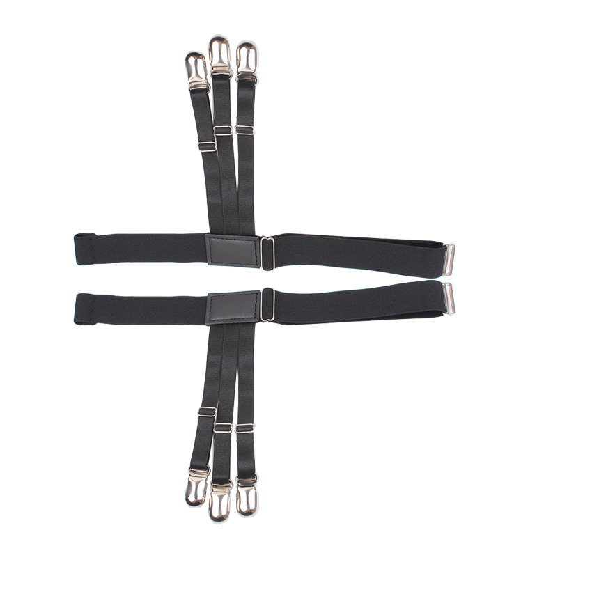 Pair Adjustable Shirt Stays No - Suspender Clip Formal 评论和价格