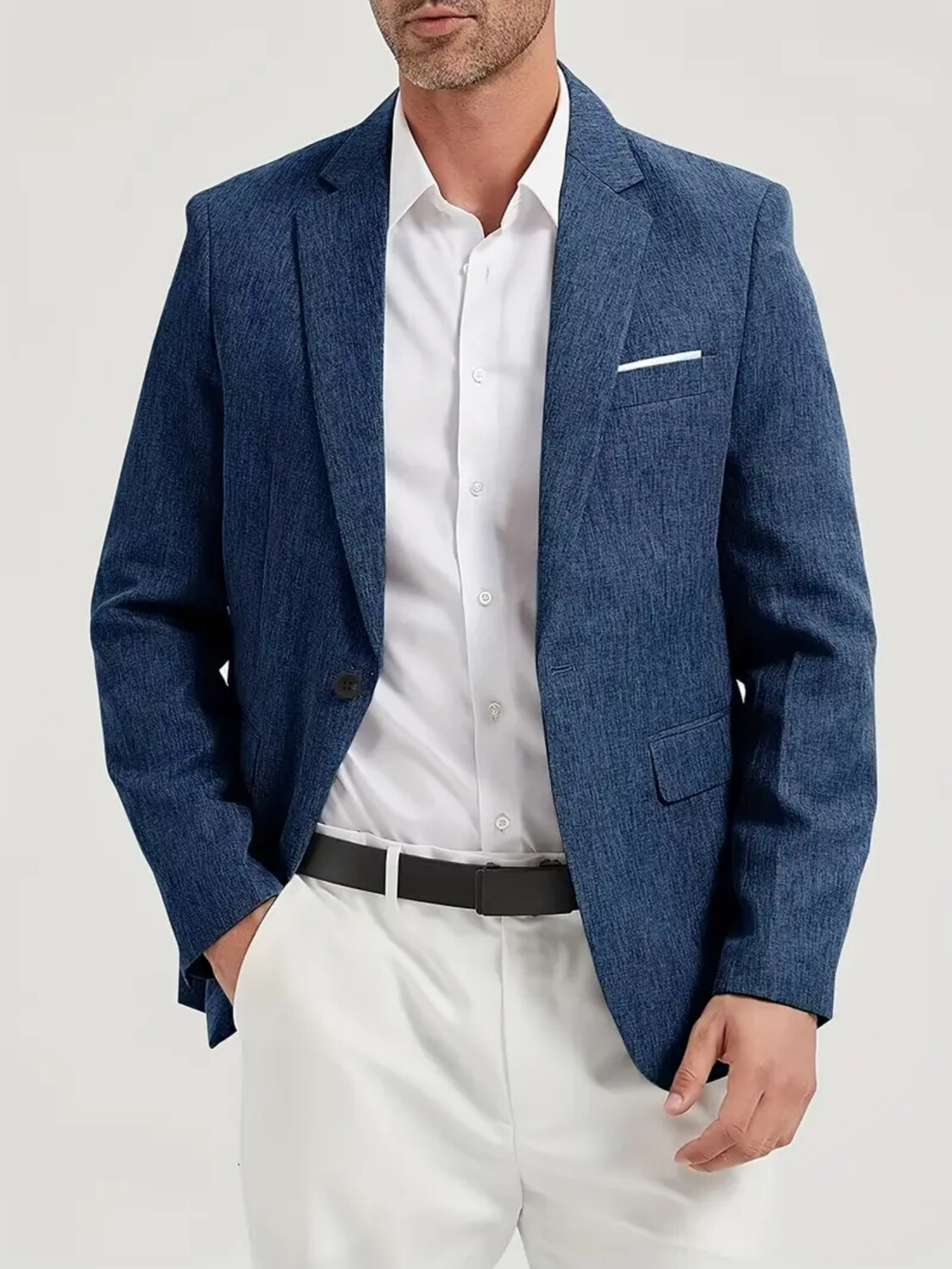 Mens Suit Jacket Single Breast - Formal Men Party Wear Jacket 评论和价格