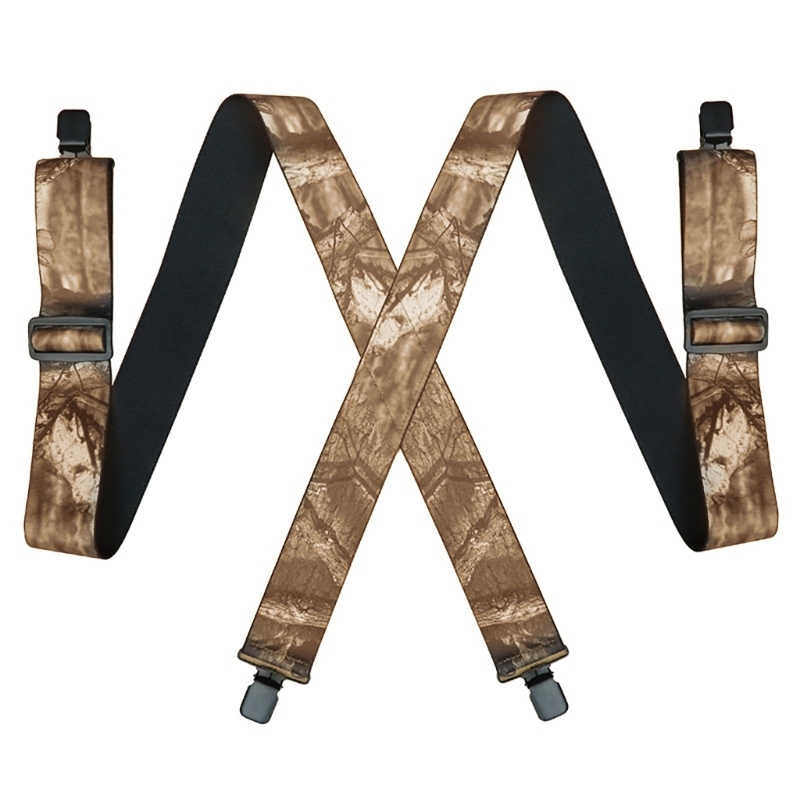 340D 5cm Adjustable Wide Suspe - Suspender Clip Formal 评论和价格