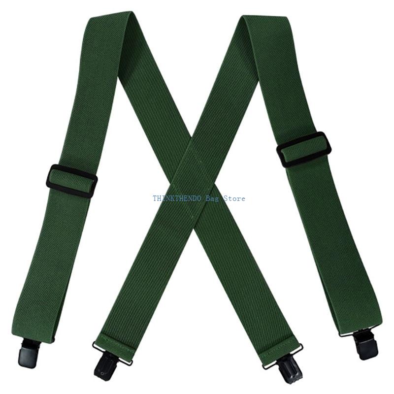 340D 5cm Adjustable Wide Suspe - Suspender Clip Formal 评论和价格