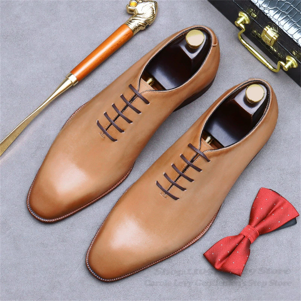 Men's Business Leather Shoes S - Formal Men Daily Wear Shoes 评论和价格